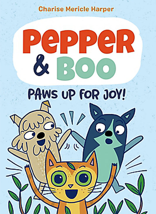 Pop Weasel Image of Pepper & Boo: Paws Up for Joy!