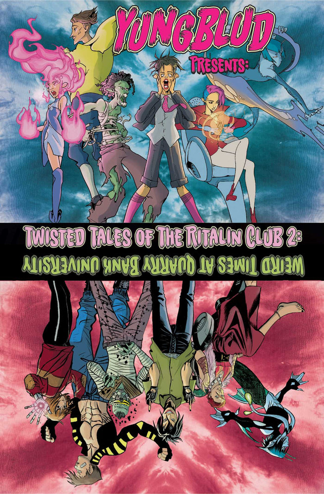 Pop Weasel Image of Yungblud Presents: The Twisted Tales of the Ritalin Club, Vol. 02 - Weird Times At Quarry Banks University - Graphic Novel - Image - Pop Weasel
