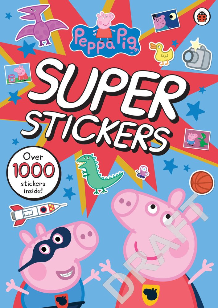 Pop Weasel Image of Peppa Pig Super Stickers Activity Book - Activity Book - Image - Pop Weasel