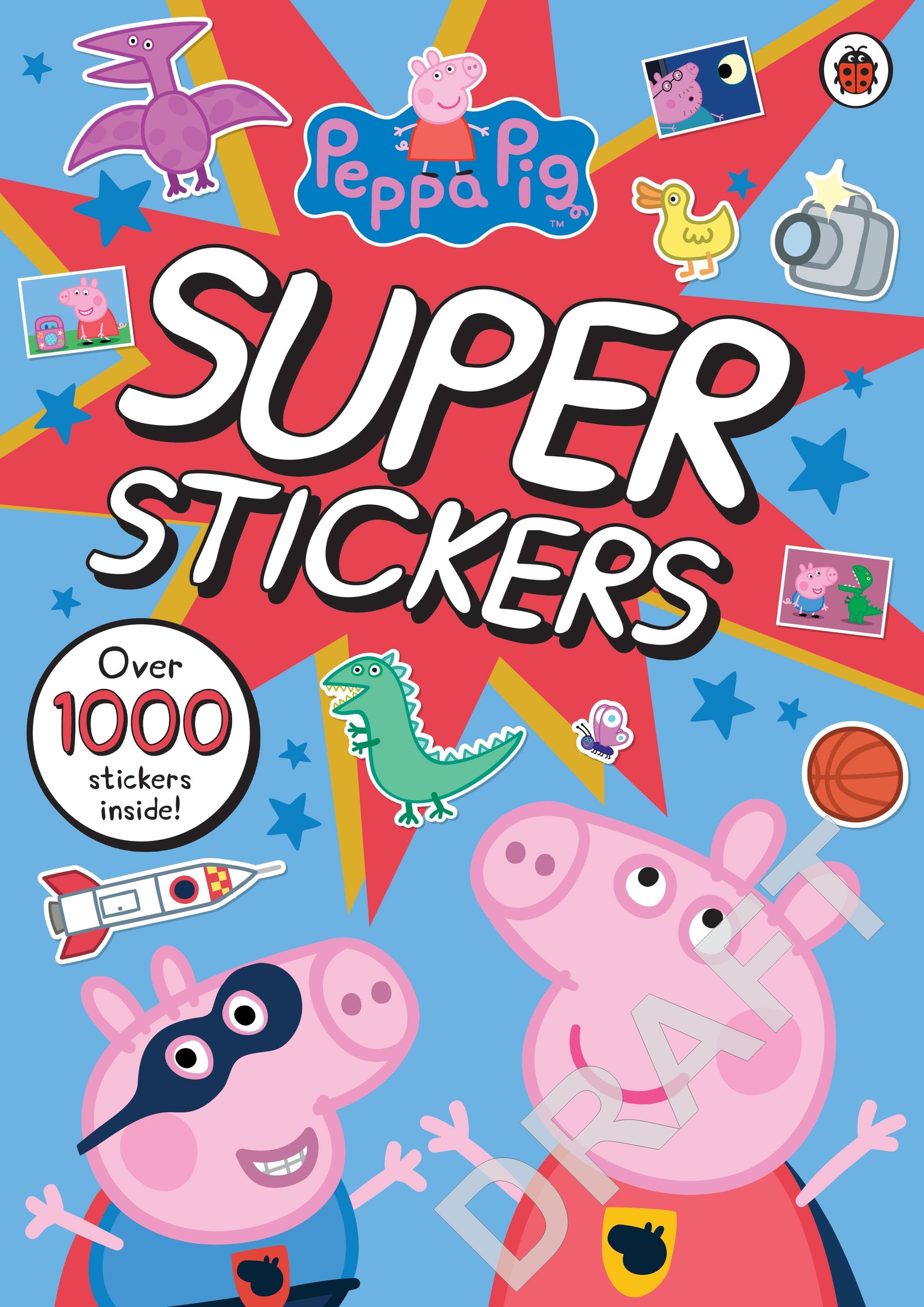 Pop Weasel Image of Peppa Pig Super Stickers Activity Book