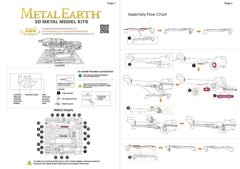 Metal Earth - Halo Assault Rifle - Kitset Models - Image - Pop Weasel