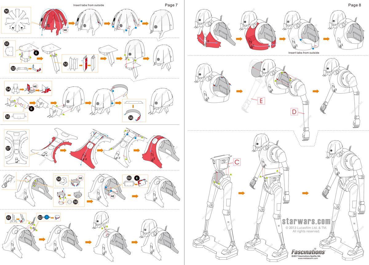 Metal Earth - Star Wars K-2SO