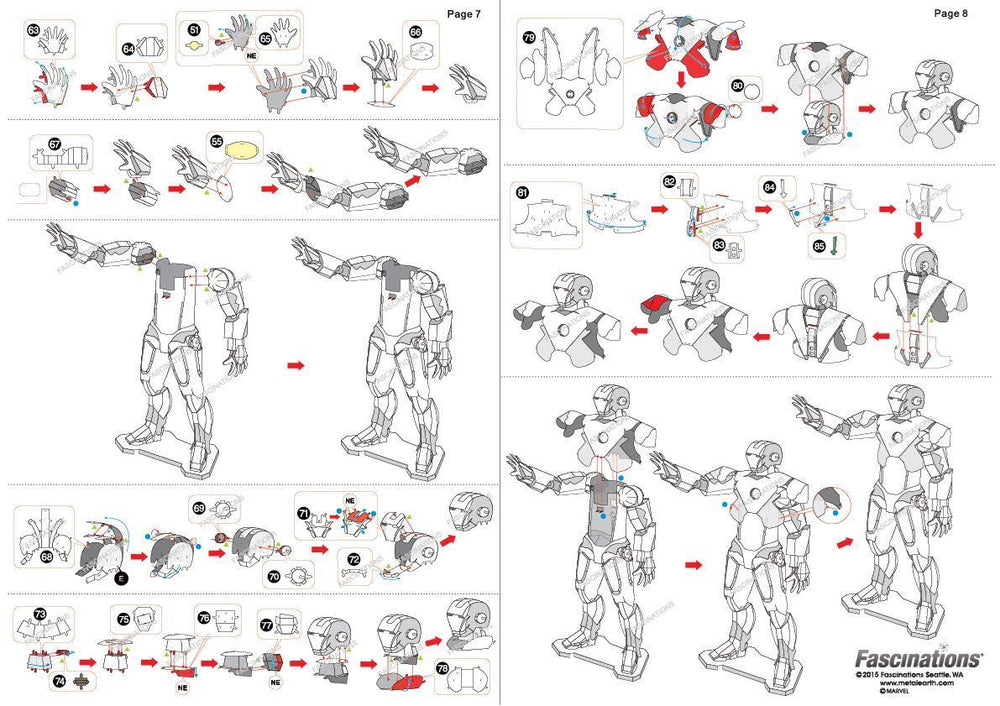 Metal Earth - Marvel's Iron Man Mark IV - Kitset Models - Image - Pop Weasel