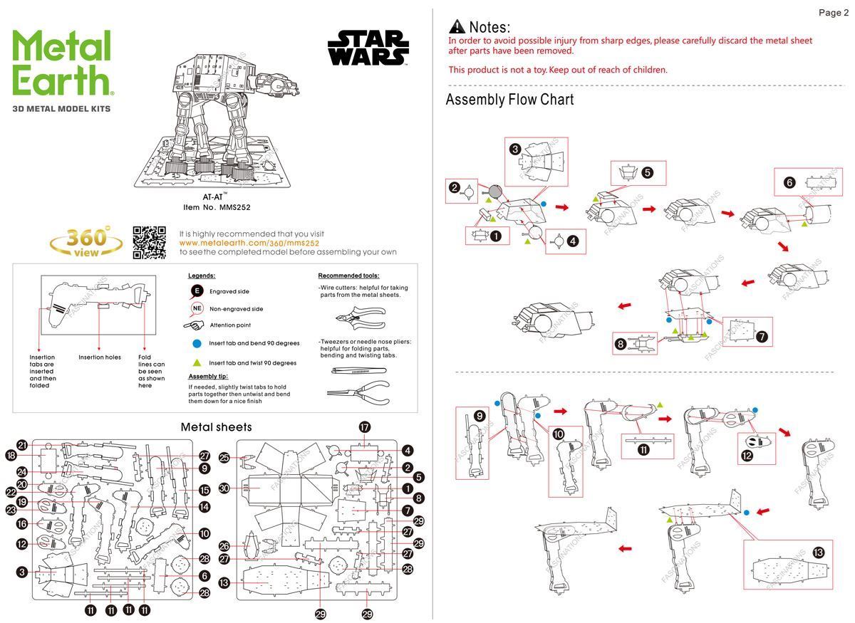 Metal Earth - Star Wars AT-AT Walker