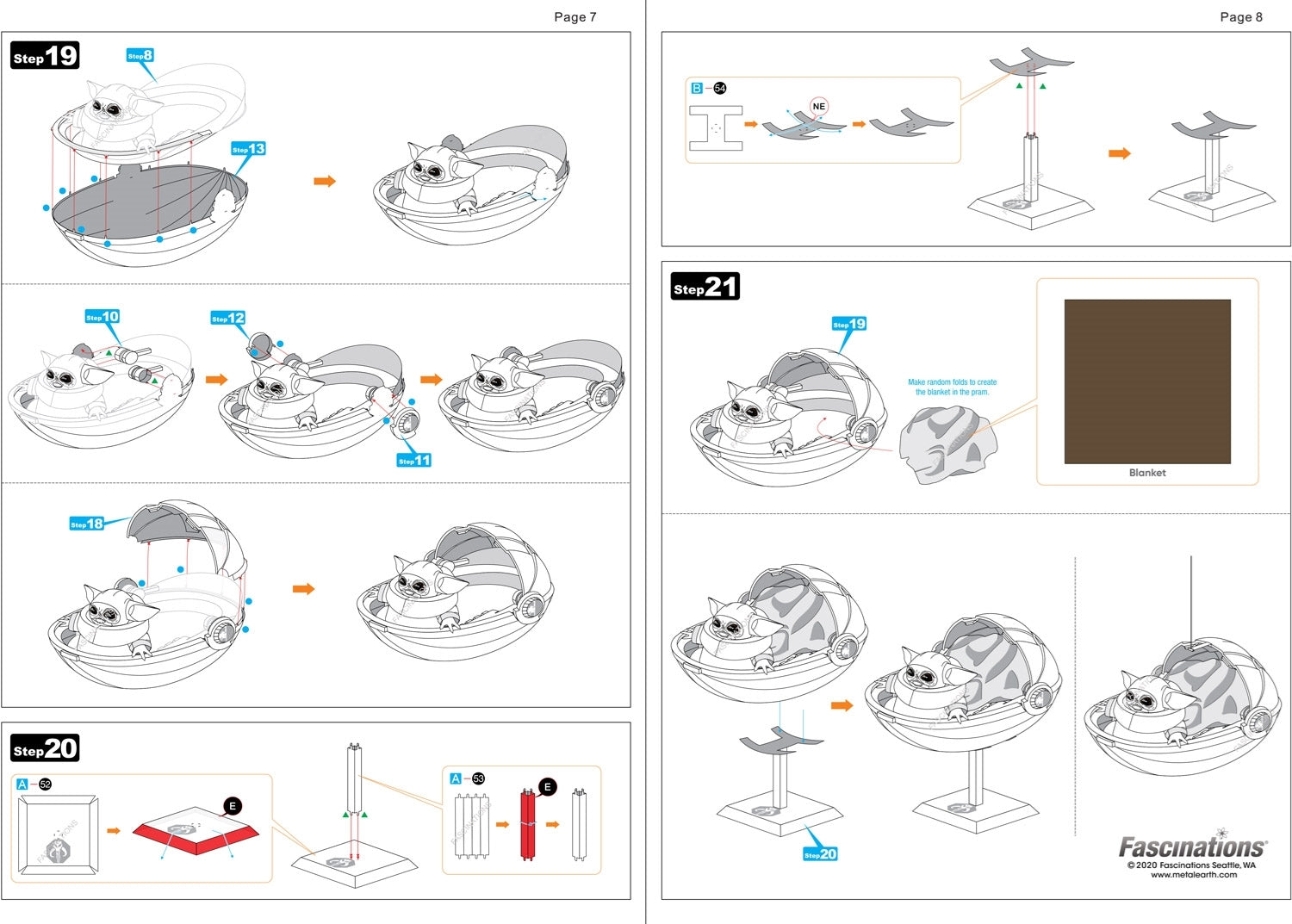 Metal Earth ICONX – Star Wars The Child