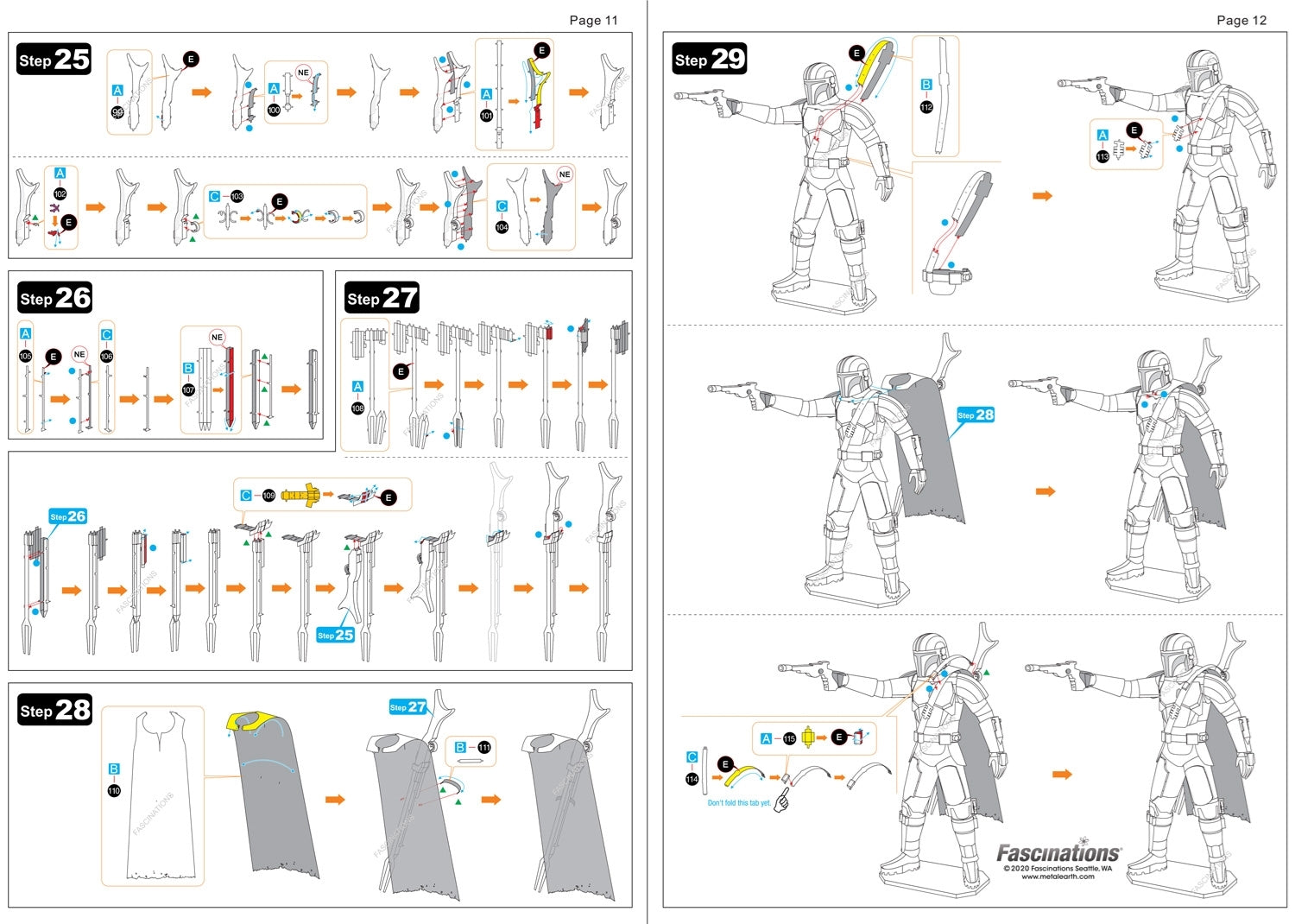 Metal Earth ICONX – Star Wars The Mandalorian