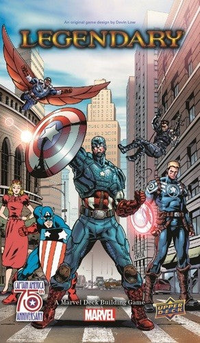 Pop Weasel Image of Marvel Legendary DBG - Captain America 75th Anniversary Expansion