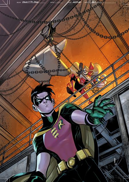 Pop Weasel Image of Tim Drake Robin #1 Cvr C David Baldeon Harley Quinn 30th Anniversary Card Stock Var