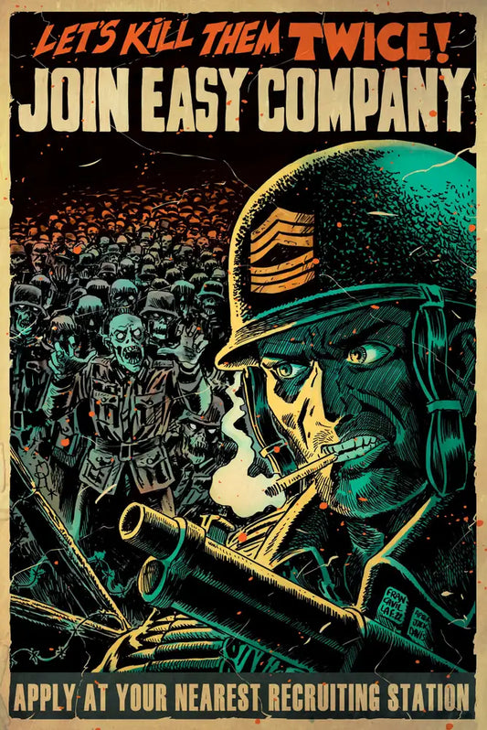 Pop Weasel Image of Dc Horror Presents Sgt Rock Vs The Army Of The Dead #1 (of 6) Cvr B Francesco Francavilla Card Stock Var (mr)