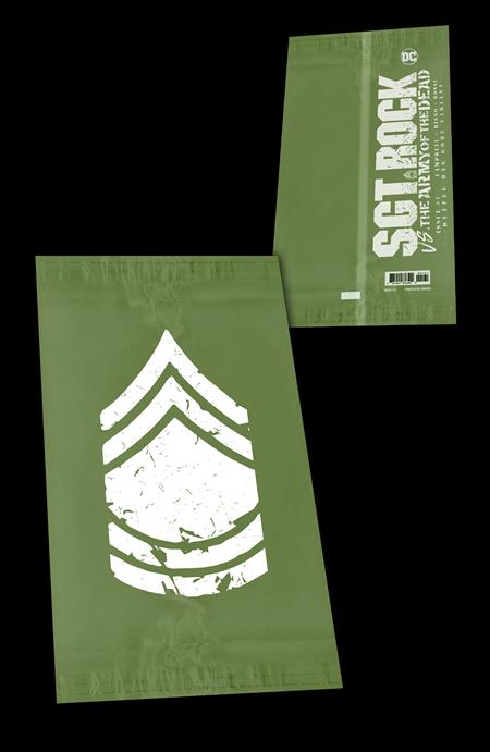 Pop Weasel Image of Dc Horror Presents Sgt Rock Vs The Army Of The Dead #1 (of 6) Cvr C Frank Quitely Duffle Bag Gore Card Stock Var (net) (mr)