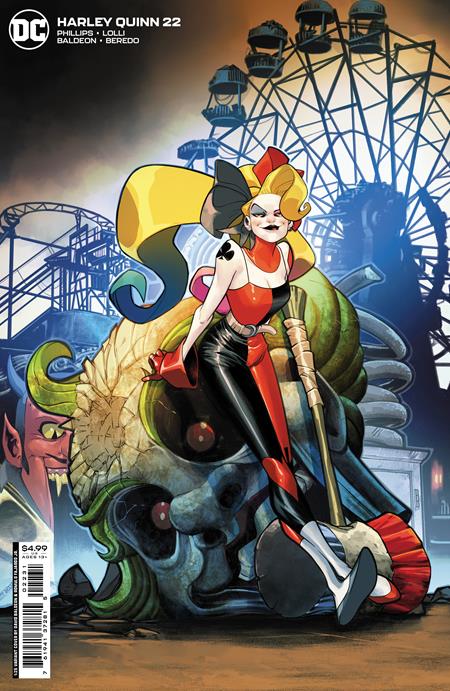 Pop Weasel Image of Harley Quinn #22 Cvr E Inc 1:25 David Baldeon Card Stock Var