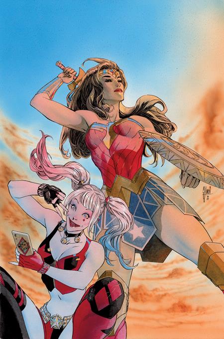 Pop Weasel Image of Wonder Woman #791 Cvr C Guillem March Harley Quinn 30th Anniversary Card Stock Var