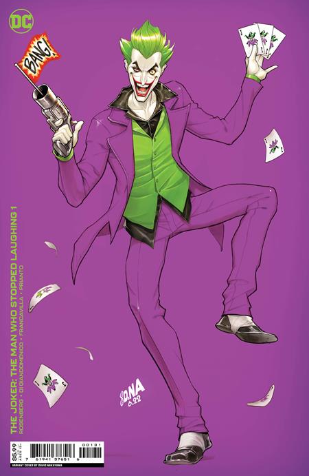 Pop Weasel Image of Joker The Man Who Stopped Laughing #1 Cvr C David Nakayama Var