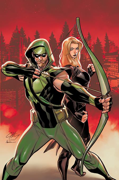 Pop Weasel Image of Dark Crisis Worlds Without A Justice League Green Arrow #1 (one Shot) Cvr A Clayton Henry