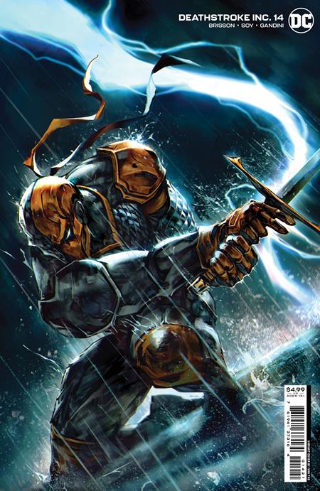 Pop Weasel Image of Deathstroke Inc #14 Cvr B Ivan Tao Card Stock Var