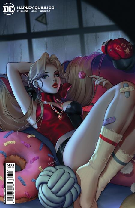 Pop Weasel Image of Harley Quinn #23 Cvr B Lesley Leirix Li Card Stock Var