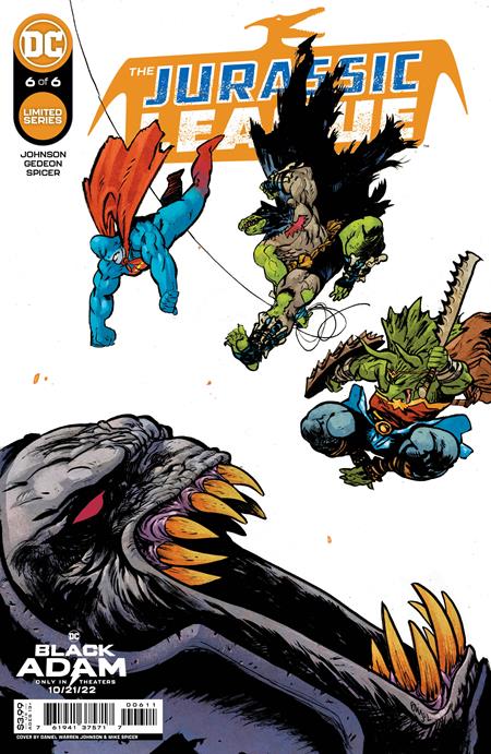 Pop Weasel Image of Jurassic League #6 (of 6) Cvr A Daniel Warren Johnson