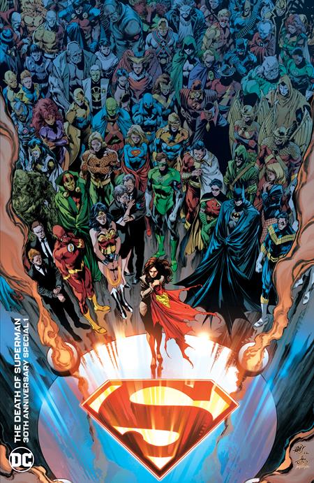 Pop Weasel Image of Death Of Superman 30th Anniversary Special #1 (one-shot) Cvr C Ivan Reis & Danny Miki Funeral For A Friend Var