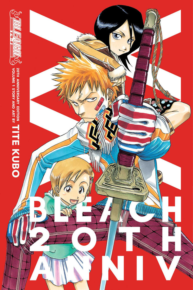 Front Cover Bleach 20th Anniversary Edition, Vol. 01 ISBN 9781974735983 - Manga - Image - Pop Weasel