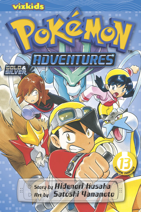 Front Cover - Pokémon Adventures (Gold and Silver), Vol. 13 - Pop Weasel