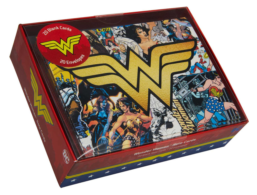 DC Comics: Wonder Woman Blank Boxed Note Cards - Graphic Novel - Image - Pop Weasel