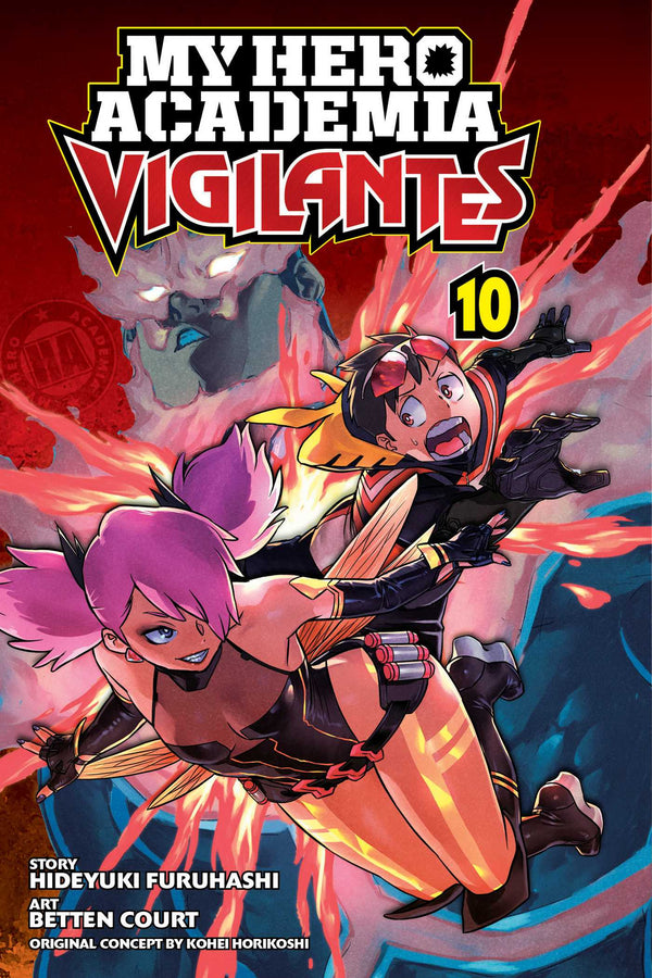 Front Cover - My Hero Academia: Vigilantes, Vol. 10 - Pop Weasel