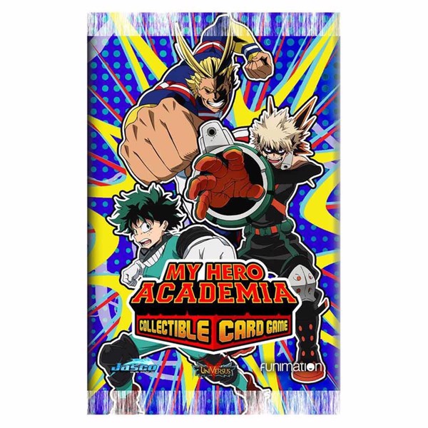 My Hero Academia Collectible Card Game Wave 1 Booster Pack - CCG - Image - Pop Weasel