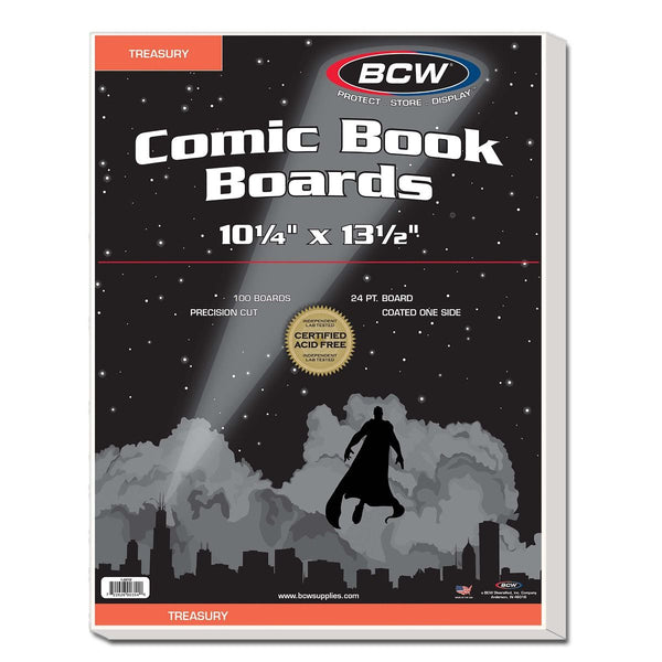 BCW Treasury Backing Boards (100 Pack)