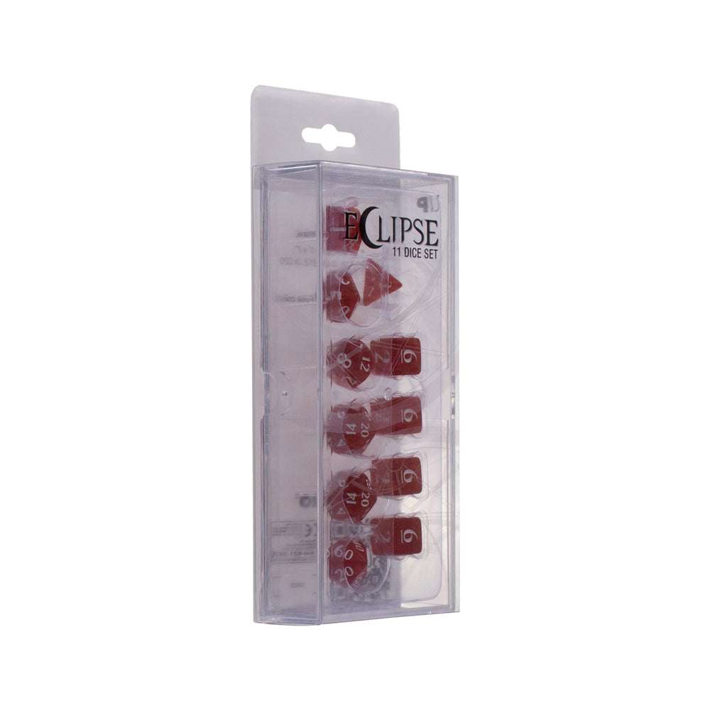 Eclipse 11 Dice Set: Apple Red - Dice & Accessories - Image - Pop Weasel