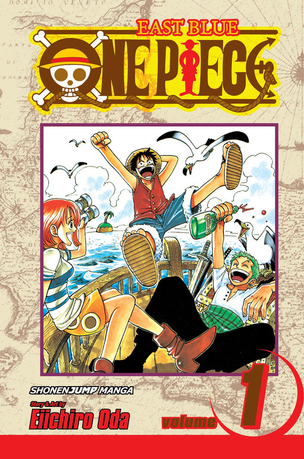 Front Cover One Piece, Vol. 01 ISBN 9781569319017