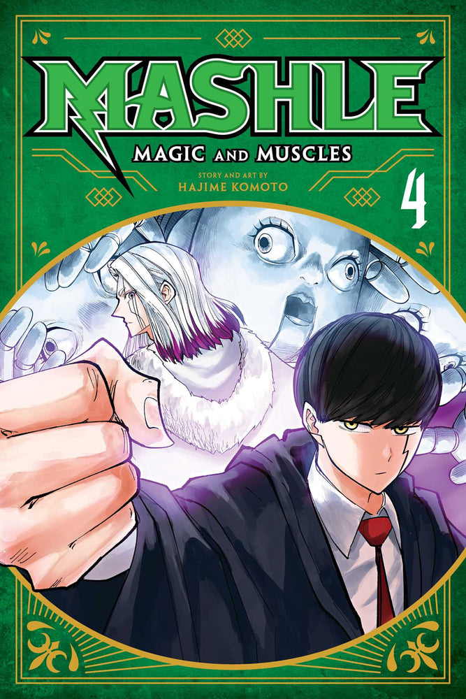 Front Cover Mashle: Magic and Muscles, Vol. 04 ISBN 9781974725373 - Manga - Image - Pop Weasel