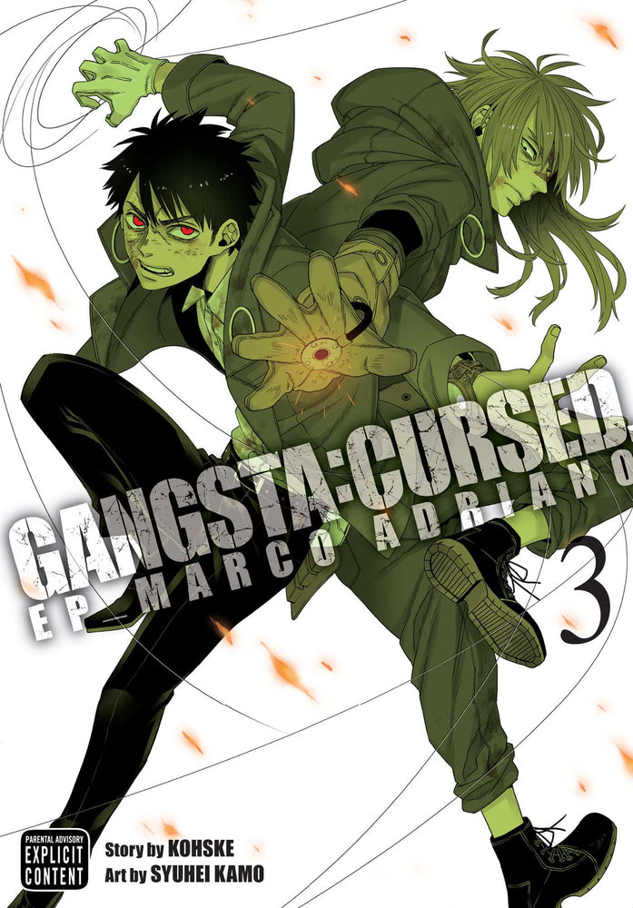 Front Cover - Gangsta: Cursed., Vol. 3 - Pop Weasel - Manga - Image - Pop Weasel