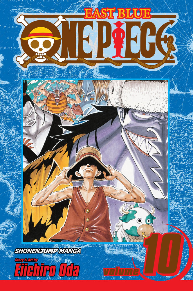 Front Cover One Piece, Vol. 10 ISBN 9781421504063 - Manga - Image - Pop Weasel