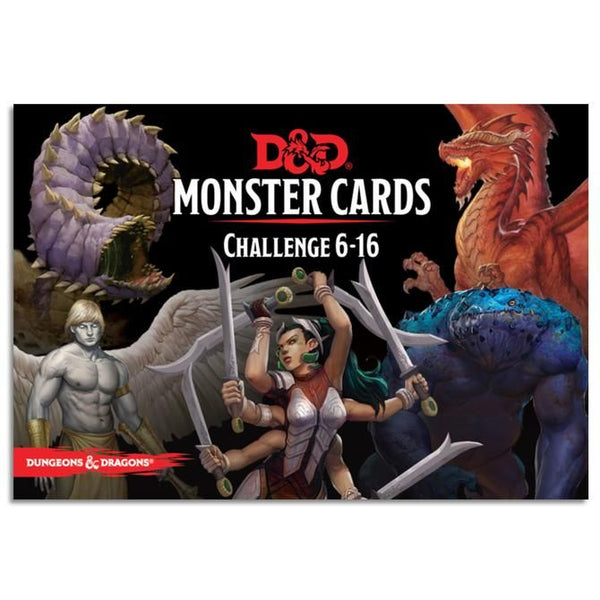 Pop Weasel Image of D&D Spellbook Cards Monster Challenge Deck 6-16 (74 cards)