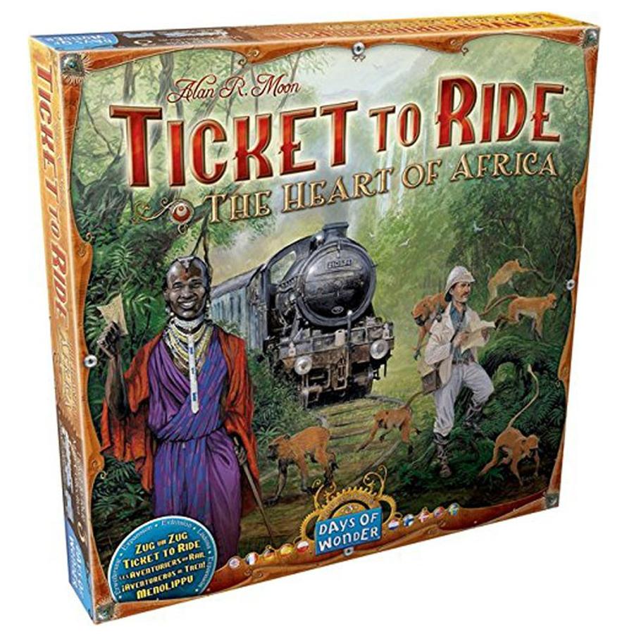 Pop Weasel Image of Ticket to Ride Heart of Africa Map Set - Board Games - Image - Pop Weasel