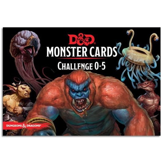 Pop Weasel Image of D&D Spellbook Cards Monster Challenge Deck 0-5 (179 cards)