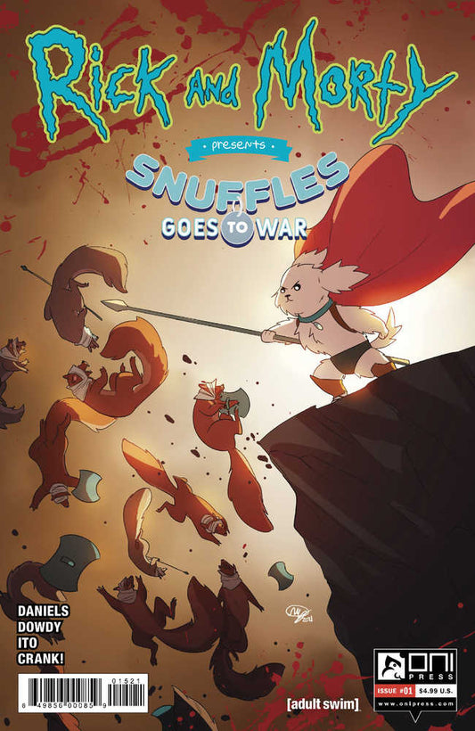 Rick & Morty Presents Snuffles Goes To War #1 Cover B Huang