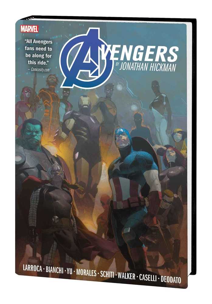 Avengers By Jonathan Hickman Omnibus Hardcover Volume 02 (Ribic Cover) - US Import - Graphic Novel - Image - Pop Weasel