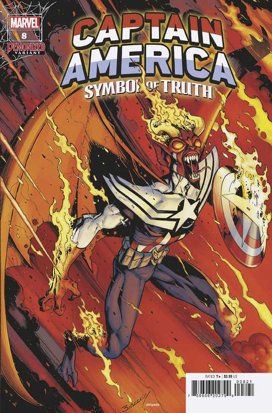 Captain America Symbol Of Truth #8 Bagley Demonized Variant