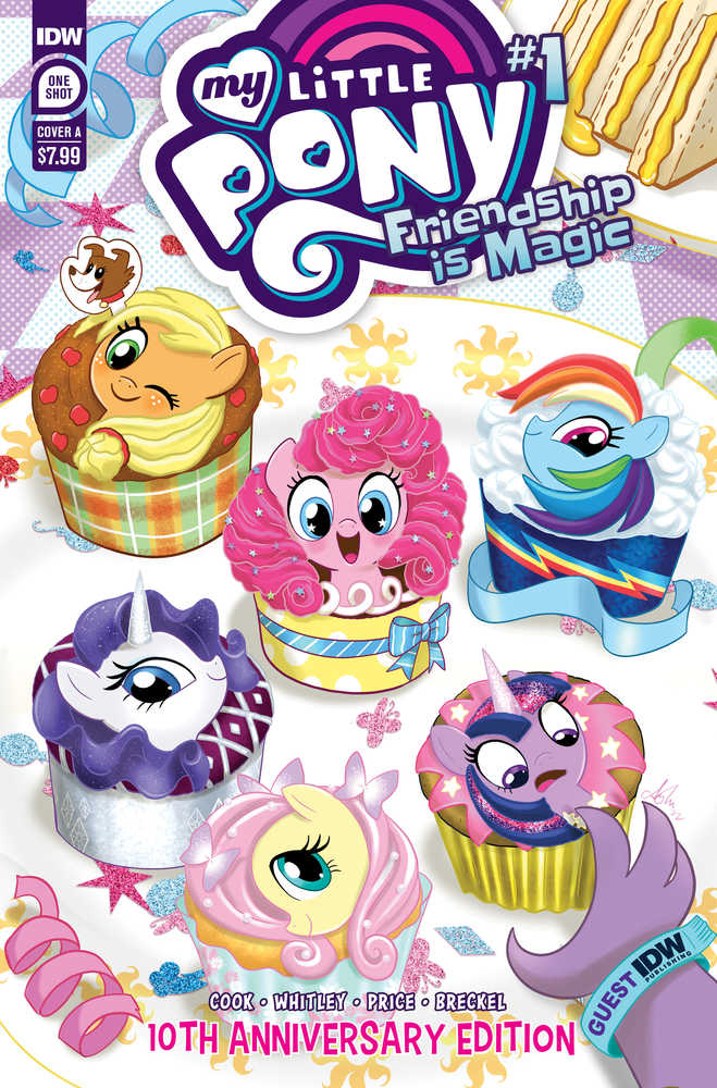 My Little Pony Friendship Is Magic 10th Anniversary Cover A Mebberson - Comics - Image - Pop Weasel