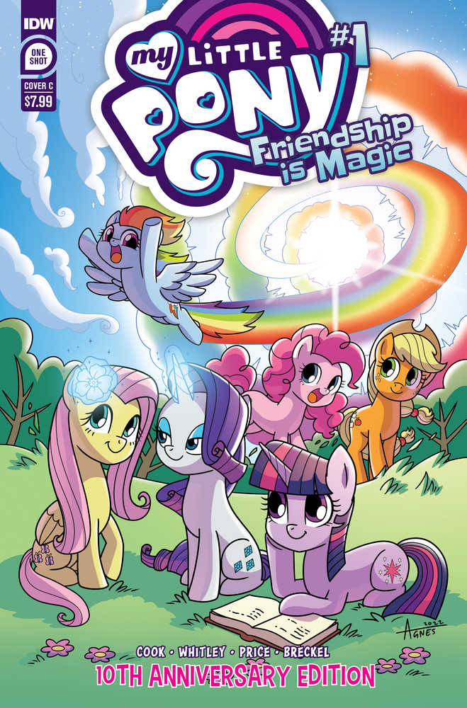 My Little Pony Friendship Is Magic 10th Anniversary Cover C Garbowska - Comics - Image - Pop Weasel