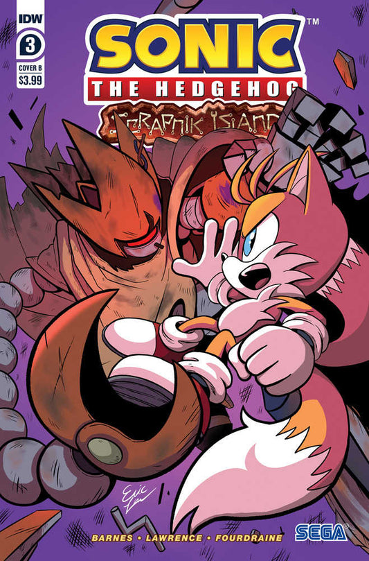 Sonic The Hedgehog Scrapnik Island #3 Cover B Lide