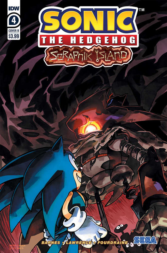 Sonic The Hedgehog Scrapnik Island #4 Cover B Fonseca