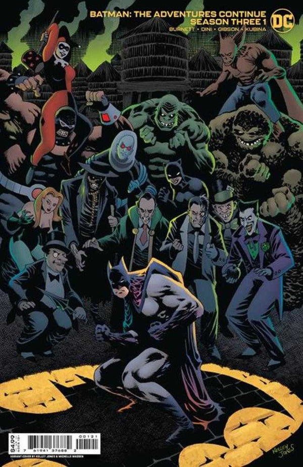 Batman The Adventures Continue Season 3 #1 (Of 7) Cover B Kelley Jones Card Stock Variant