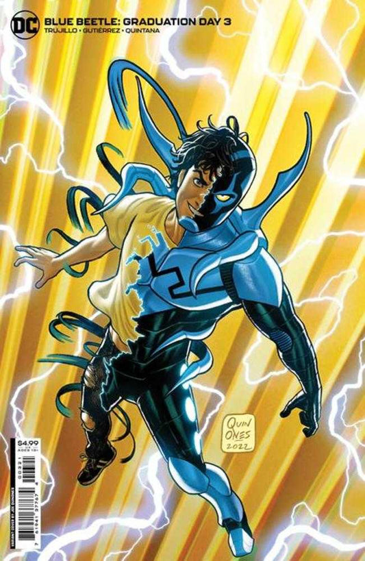 Blue Beetle Graduation Day #3 (Of 6) Cover B Joe Quinones Card Stock Variant