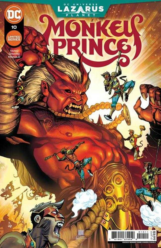 Monkey Prince #10 (Of 12) Cover A Bernard Chang (Batman vs Robin)