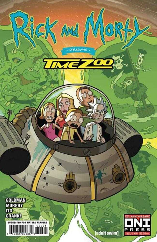 Rick And Morty Presents Time Zoo #1 Cover B Derek Fridolfs Variant (Mature)