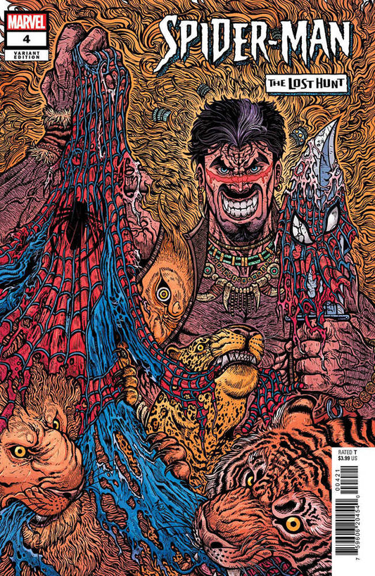 Spider-Man Lost Hunt #4 (Of 5) Wolf Variant