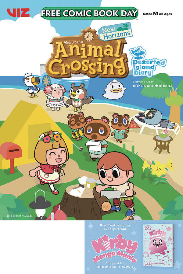 Animal Crosing & Kirby Manga Mania (FCBD 2023)