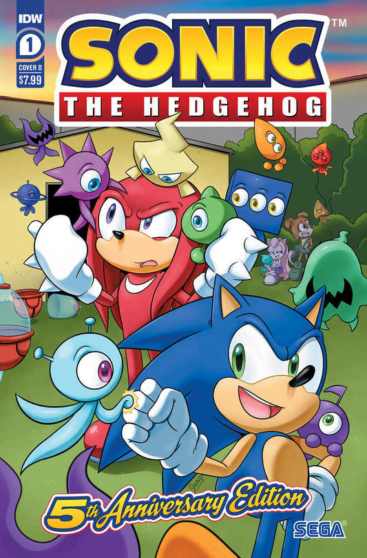 Sonic The Hedgehog:Â #1 5TH Anniversary Edition Variant D (Hernandez)